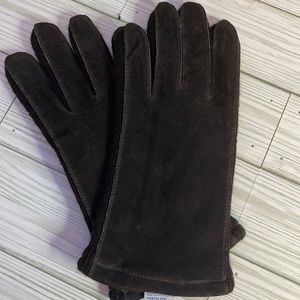 LIQUIDATION SALE Black Suede Gloves | Size Large/XL